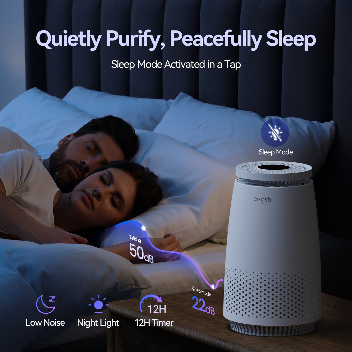 Cegsin True HEPA Air Purifier AP005C