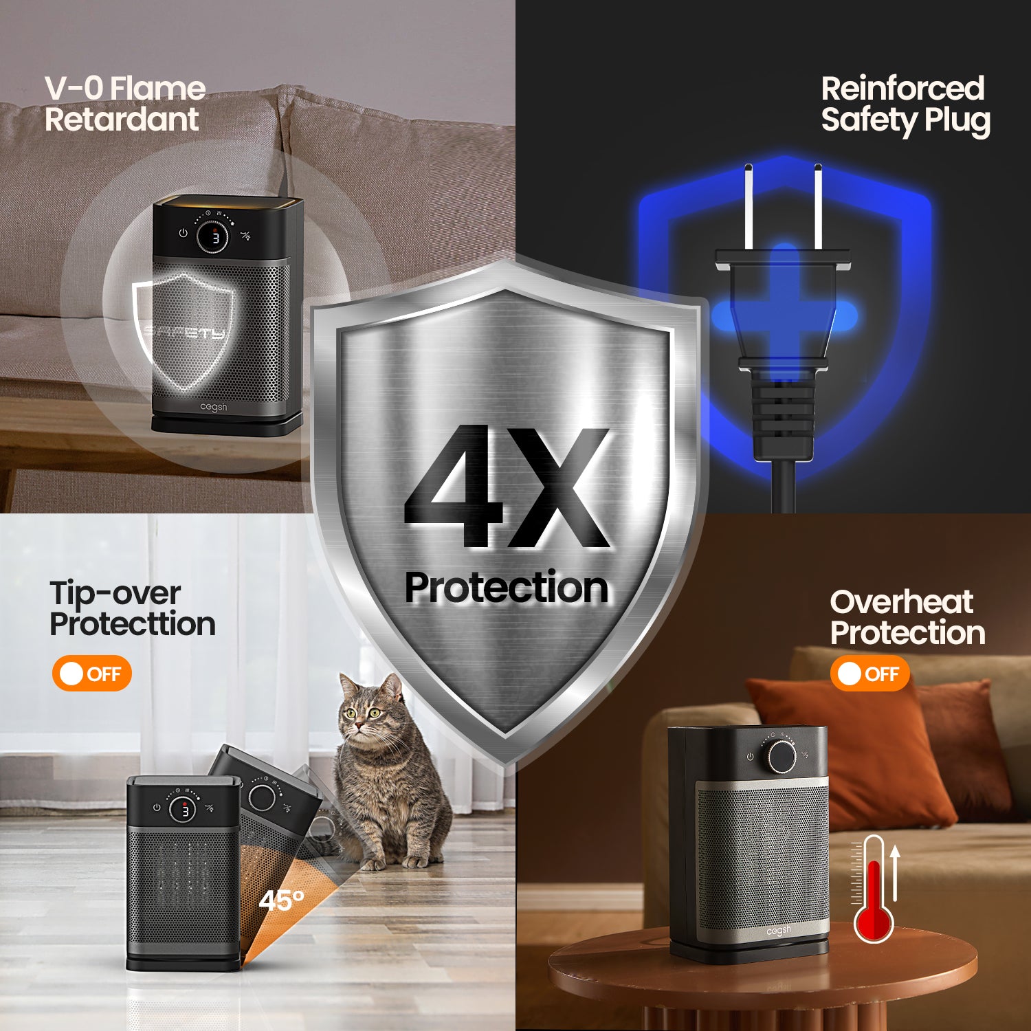 SH001 Electric Space Heater